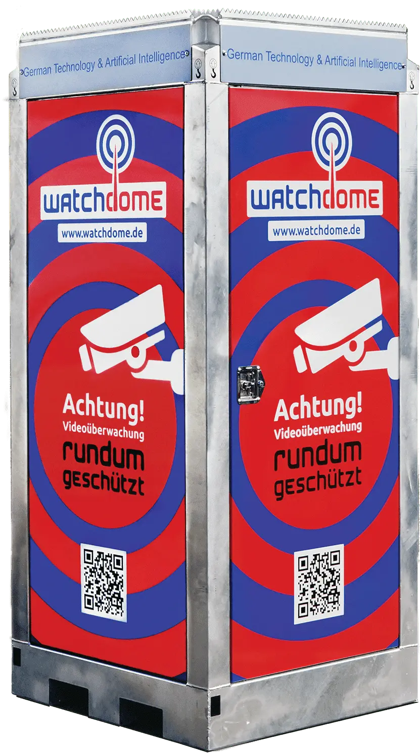 WatchDOME® mobiler Videoturm